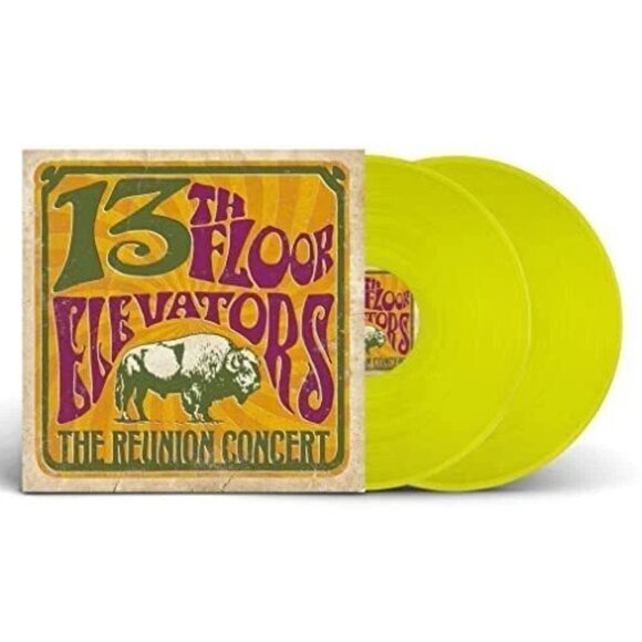 13th Floor Elevators Reunion Concert 2-LP ~ Ltd Ed Yellow Vinyl ~ New/Sealed! - Picture 1 of 2